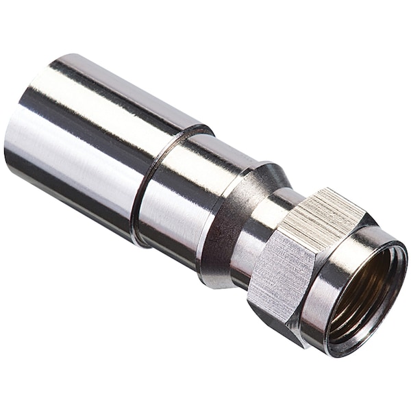 Ideal RG6 F-Compression Connectors, Pack/50 92-650